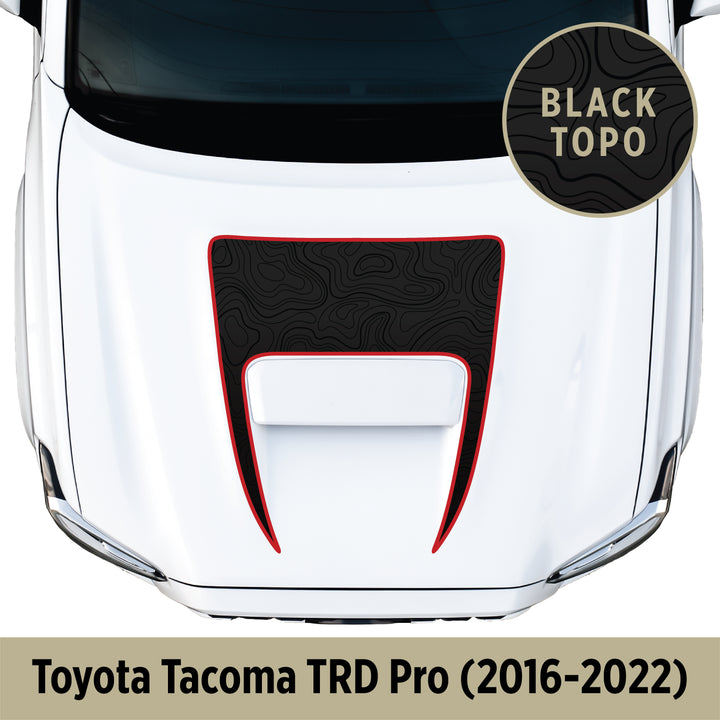 Tacoma Hood Graphic | fits Toyota Tacoma TRD Pro (2016-2022)