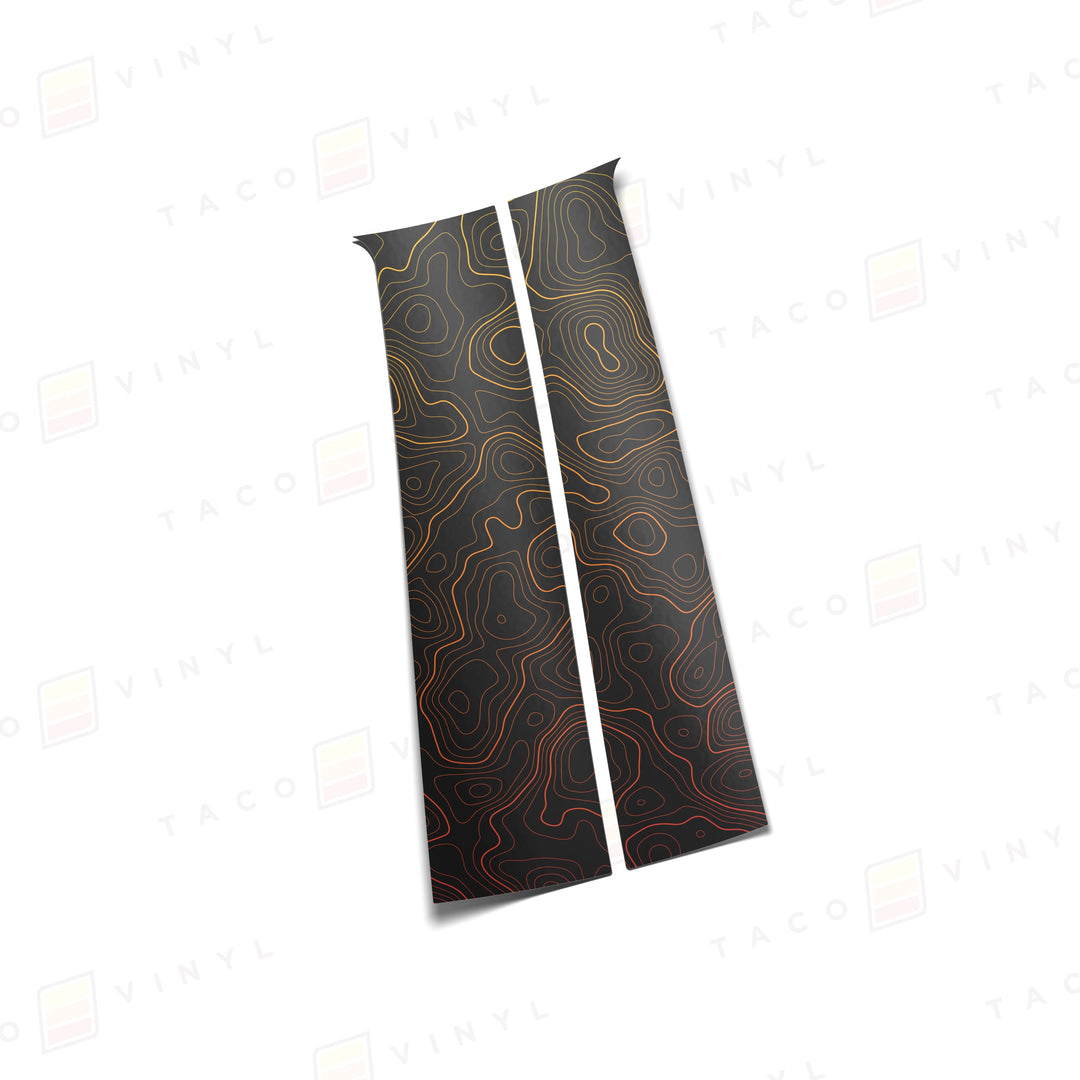 2022+ Tundra/2023+ Sequoia Door Pillar Decals