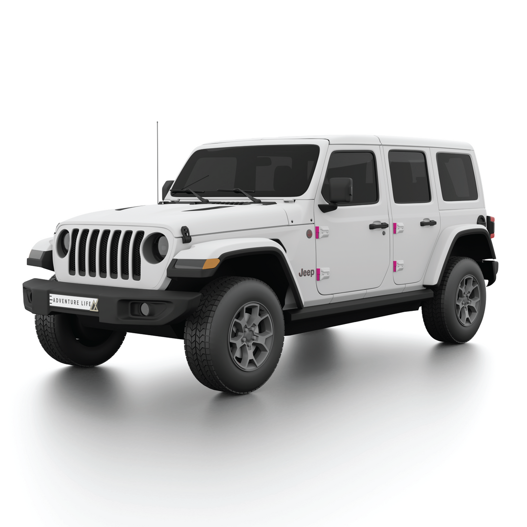 Hinge Paint Protection for Wrangler JL | Optically Clear PPF
