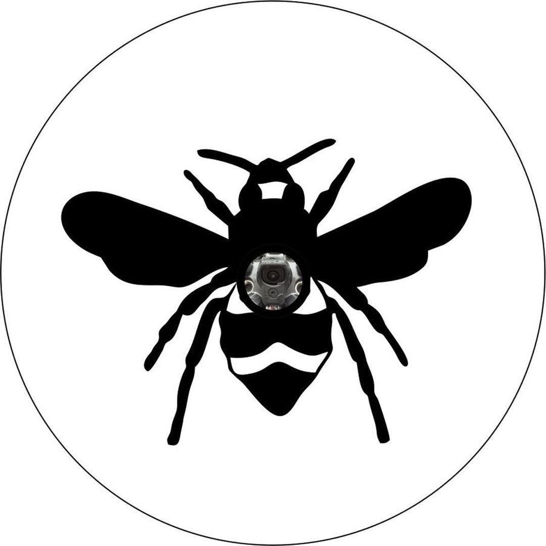 Honey Bee Spare Tire Cover for Jeep, RV, Campers, Bronco, Vans & More