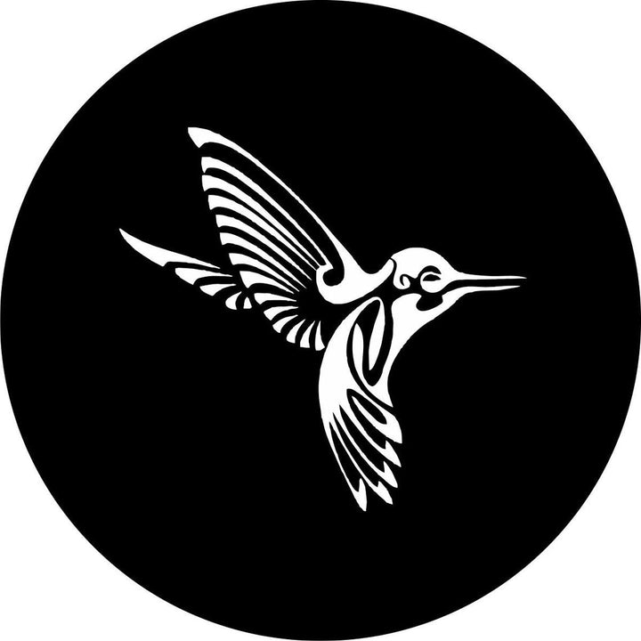 Humming Bird Spare Tire Cover Design for Campers, Jeeps, Broncos, RV, Vans, & More