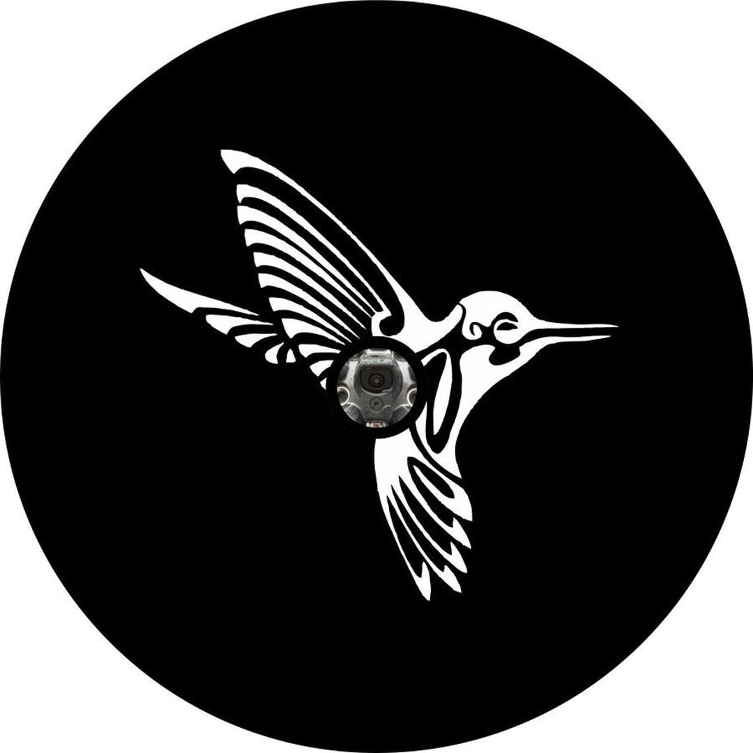 Humming Bird Spare Tire Cover Design for Campers, Jeeps, Broncos, RV, Vans, & More