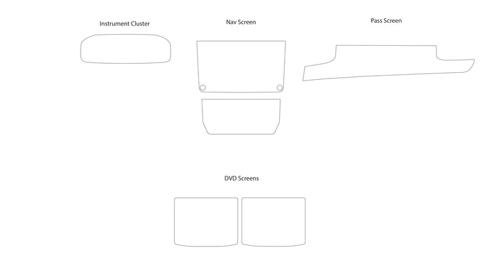 Jeep Wagoneer Screen ProTech Kit