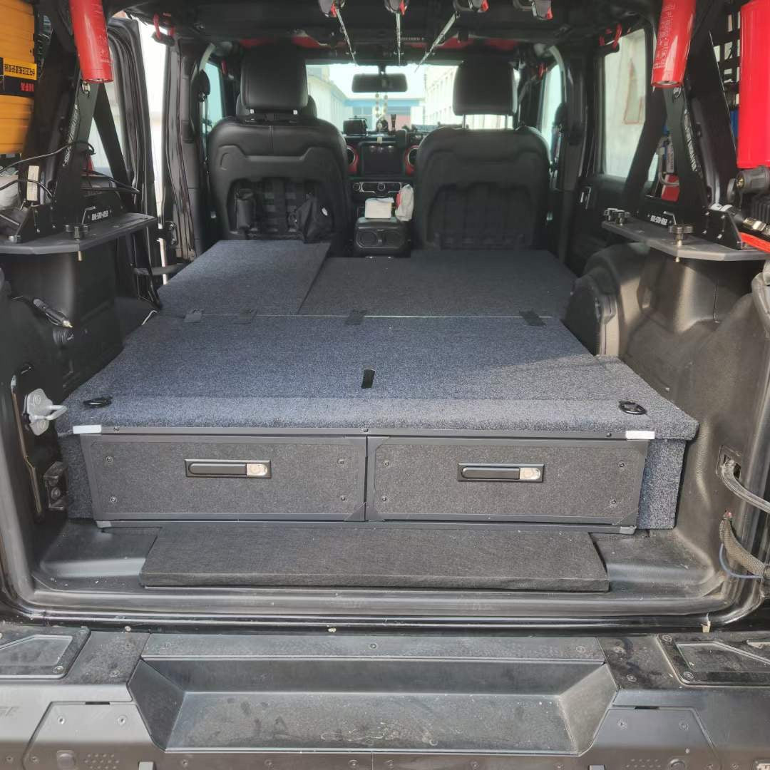 Ultralight Cargo Drawer for Wrangler JL 4xe, Rubicon, Sahara