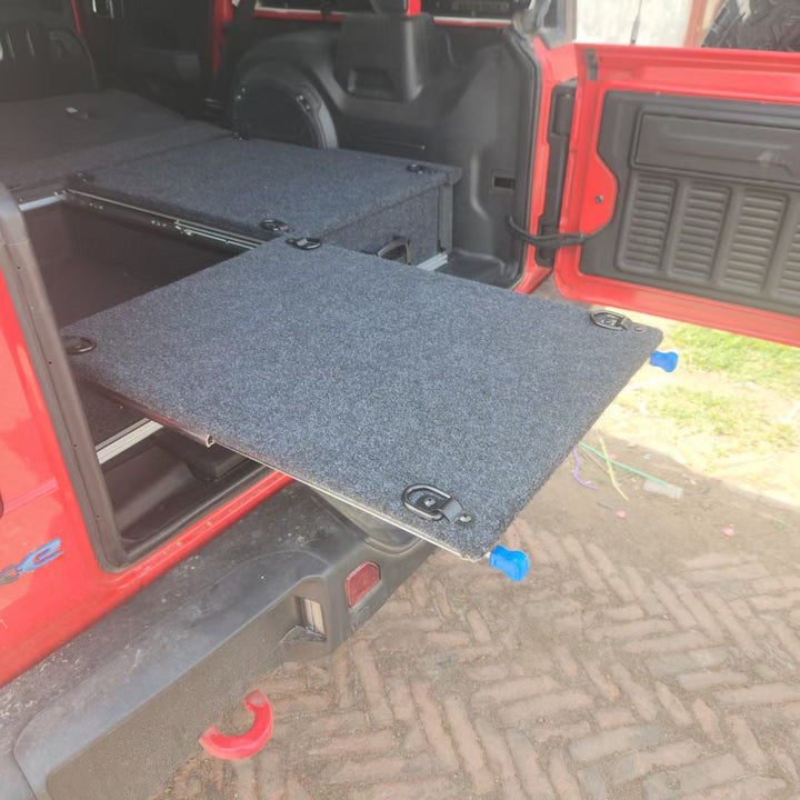 Aluminum TOUGH Cargo Drawer Platform for Wrangler JL