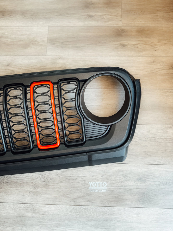 Fully Raptorized 24 Front Grille for 2024 Wrangler JL & Gladiator JT