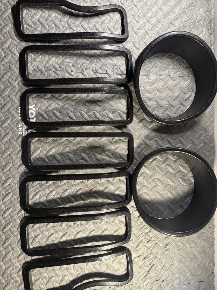 Blackout Insert Covers fits JL/JT 24+ Grille * Silver Delete