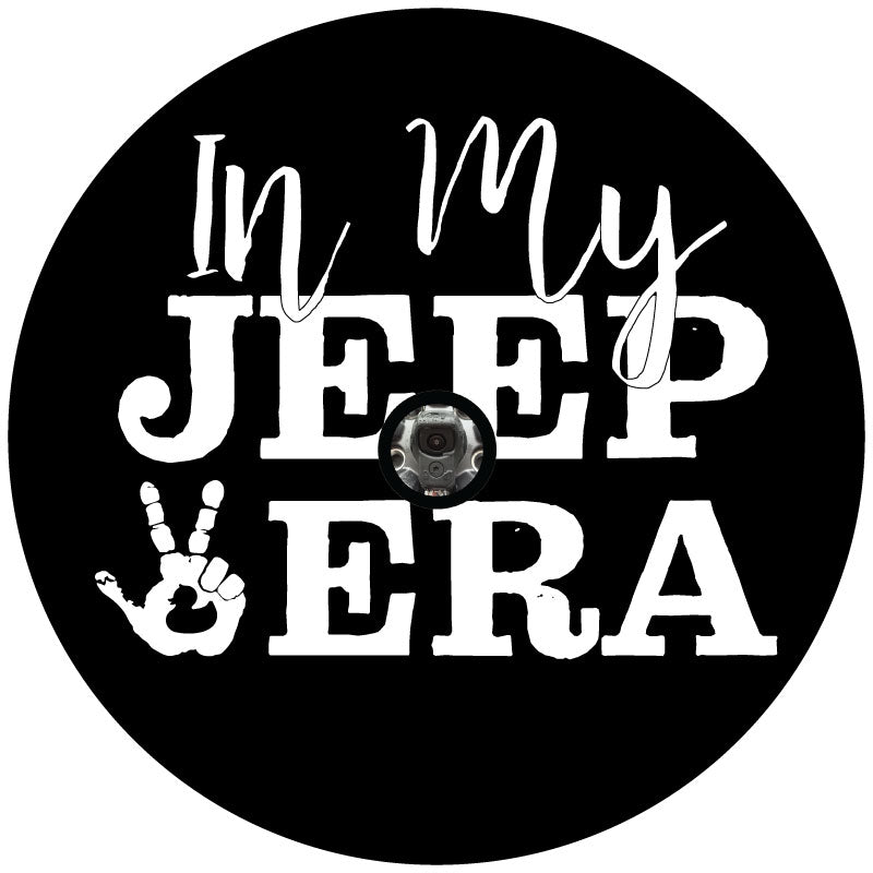 In My Jeep Era Duck & Jeep Wave - Custom Spare Tire Cover For Jeeps