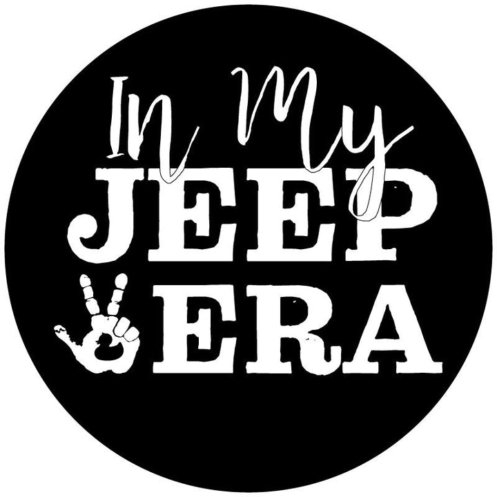 In My Jeep Era Duck & Jeep Wave - Custom Spare Tire Cover For Jeeps