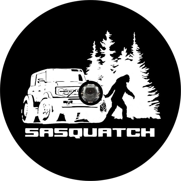 Sasquatch or Bigfoot Spare Tire Cover for Bronco