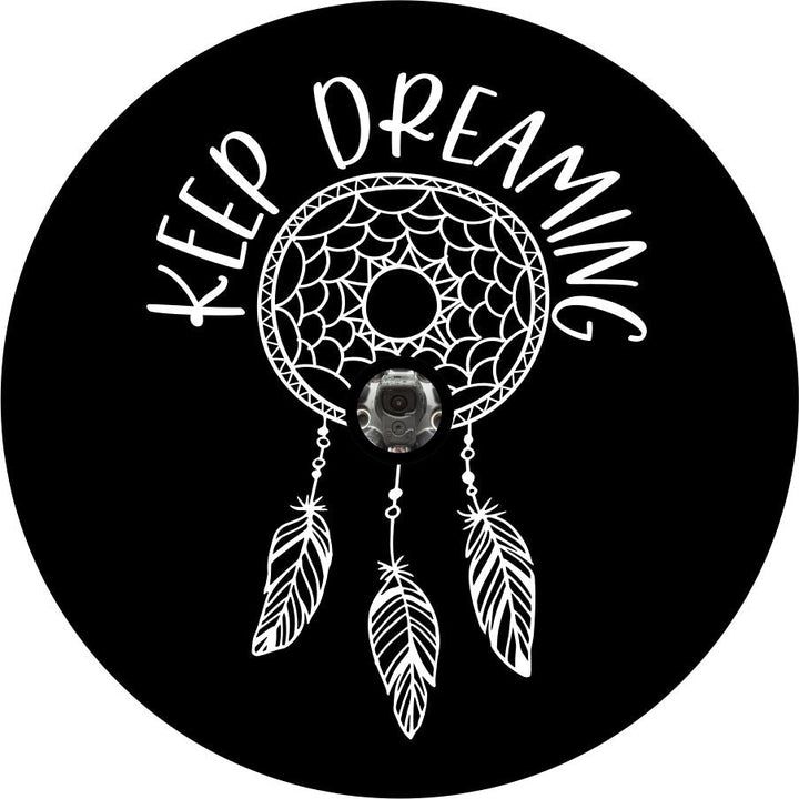 Keep Dreaming Dream Catcher Spare Tire Cover