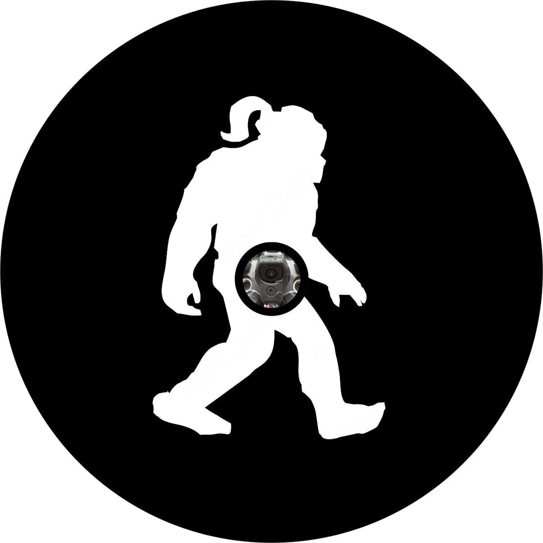 Shesquatch Female Bigfoot Sasquatch Spare Tire Cover