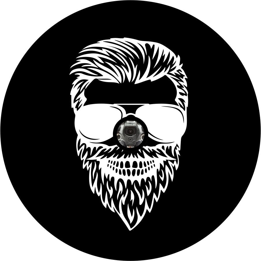 Skull Daddy with Beard and Sunglasses