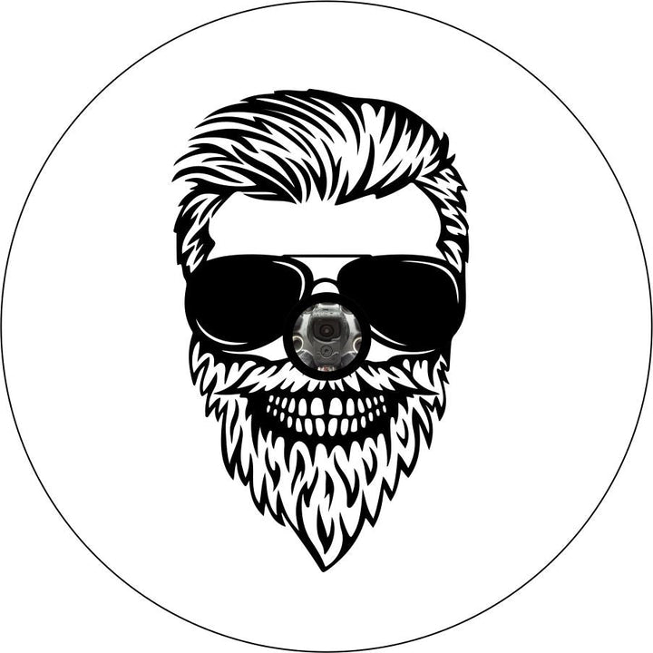 Skull Daddy with Beard and Sunglasses