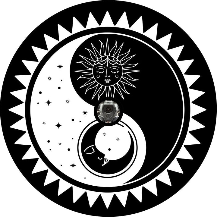 Sun and Moon Yin Yang