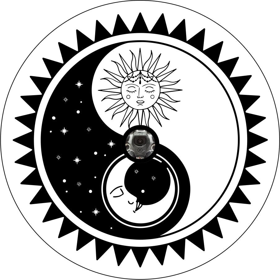 Sun and Moon Yin Yang