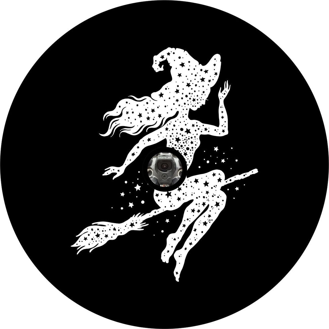 Witch in the Stars - Custom Spare Tire Cover for Jeep, Bronco, Camper, RV & More