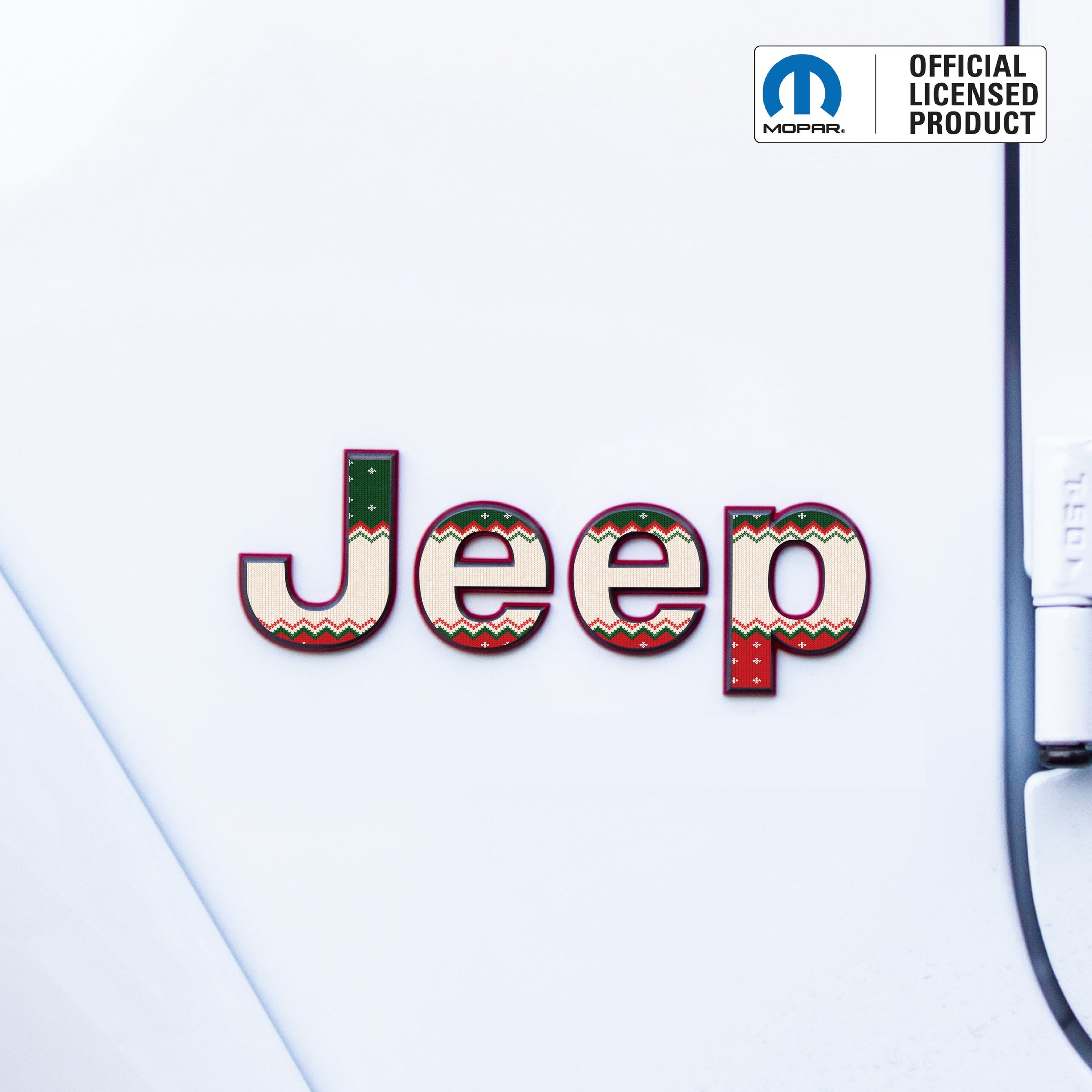 Winter Collection // JEEP Emblem Overlay Decal Set // All Jeep Models