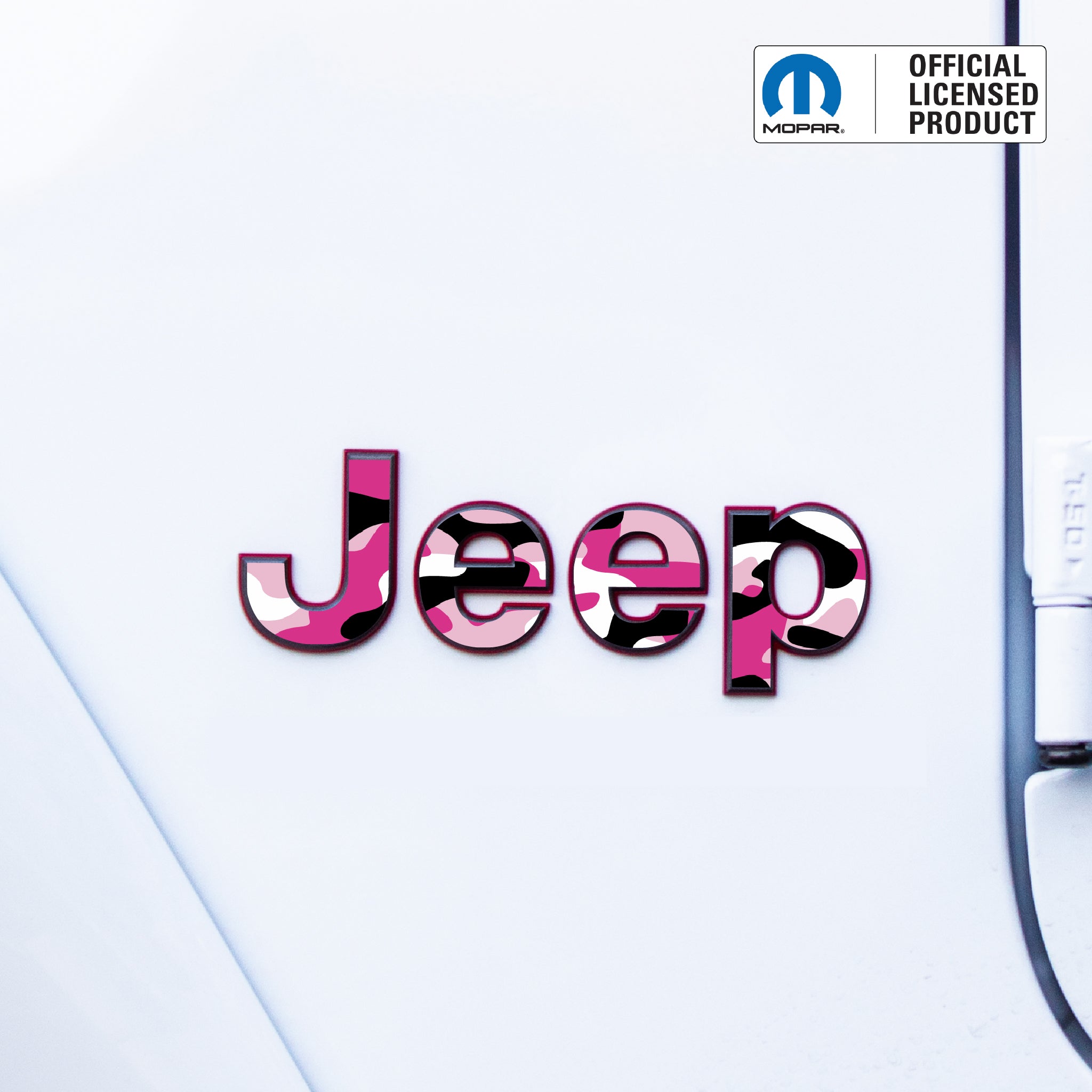 JEEP Wrangler Emblem Overlay Decal Set | Fits JL, JK, TJ & YJ