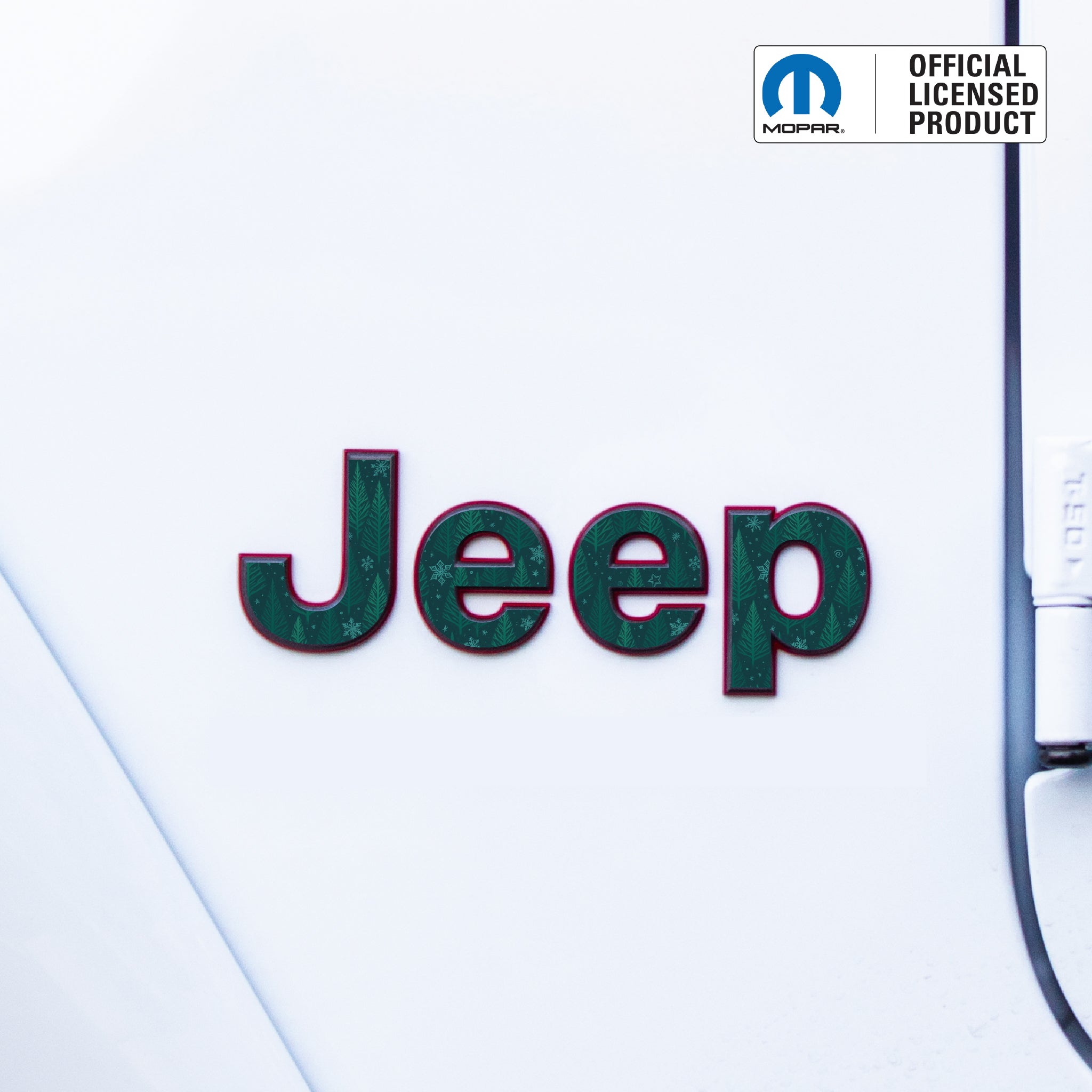 Winter Collection // JEEP Emblem Overlay Decal Set // All Jeep Models