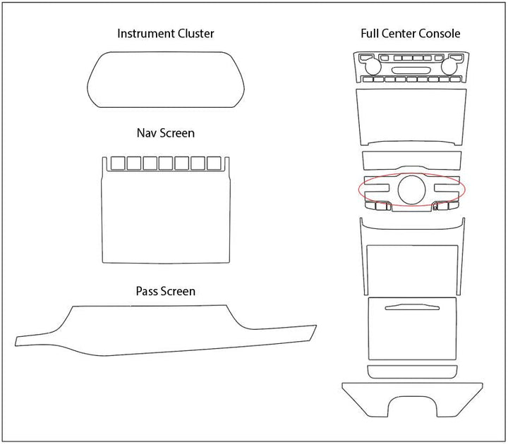 Screen ProTech Kit for Jeep Grand Cherokee