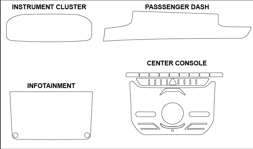 Jeep Wagoneer Screen ProTech Kit