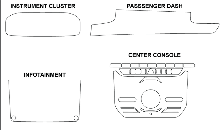 Jeep Wagoneer Screen ProTech Kit