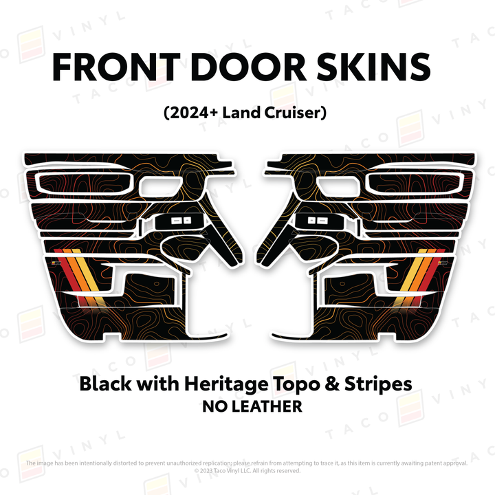 2025+ Land Cruiser 250 Door Skins