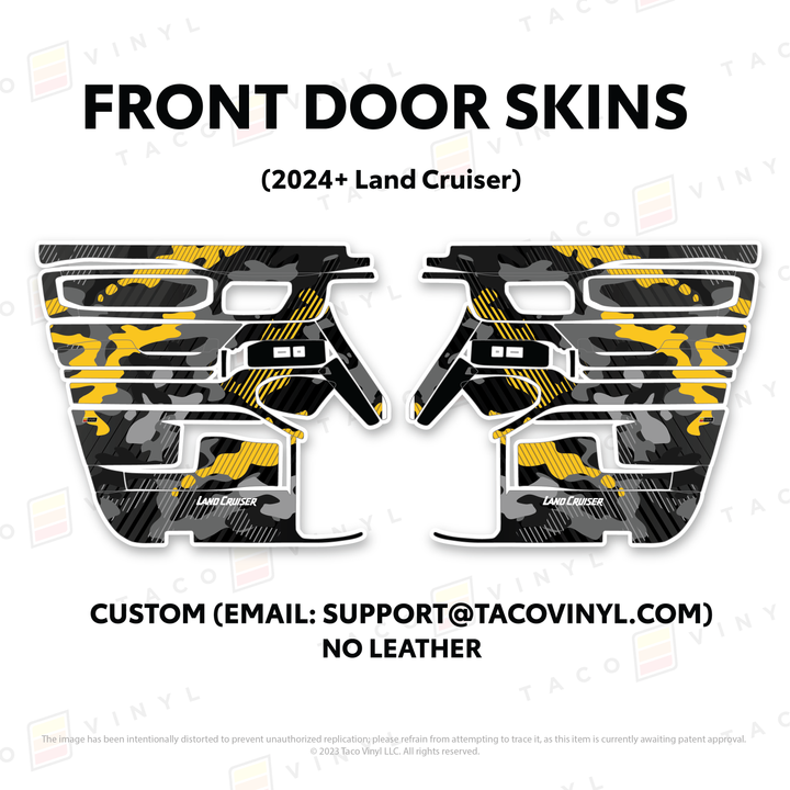 2024+ Land Cruiser 250 Door Skins