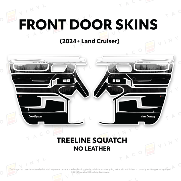 2024+ Land Cruiser 250 Door Skins