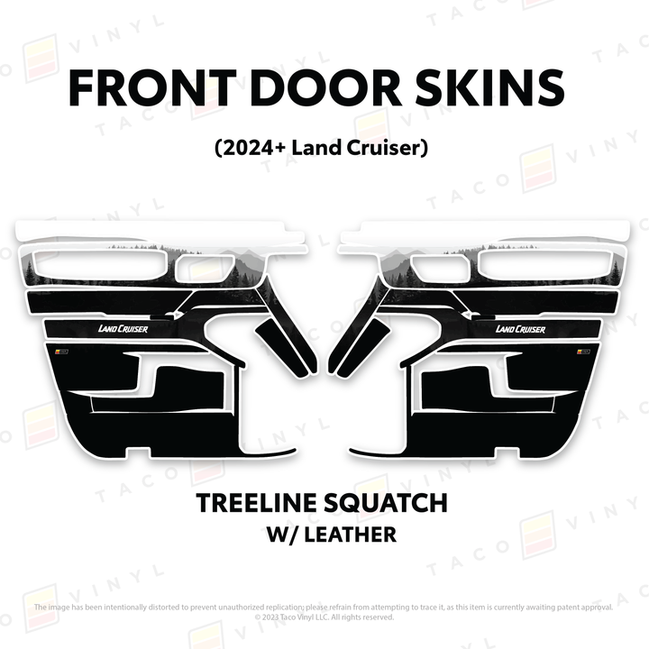 2024+ Land Cruiser 250 Door Skins