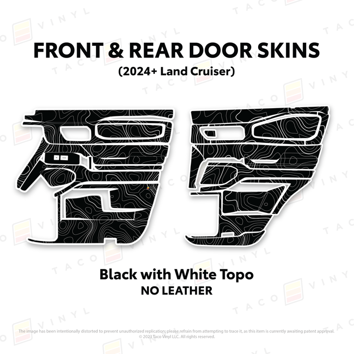 2024+ Land Cruiser 250 Door Skins