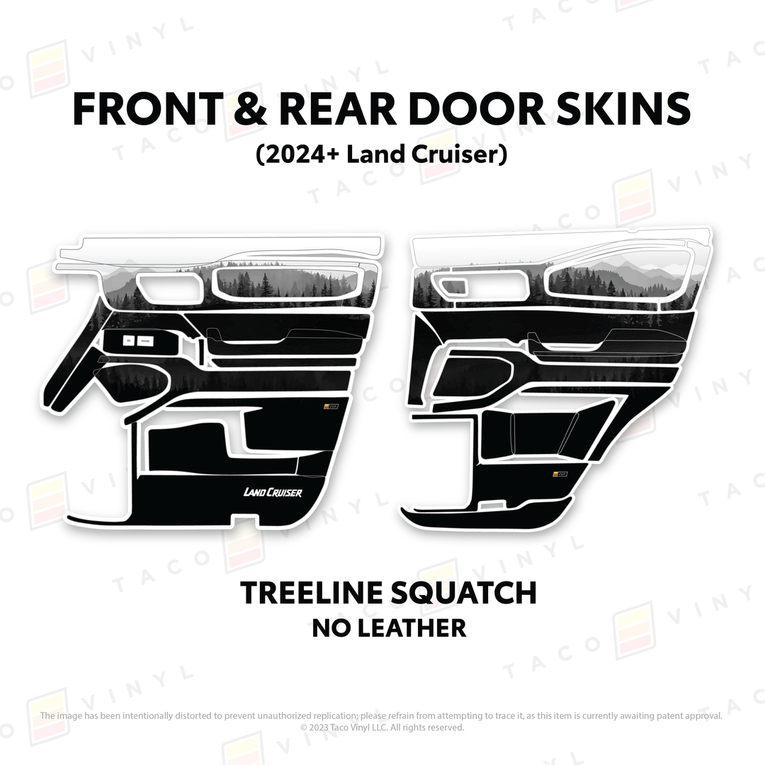 2024+ Land Cruiser 250 Door Skins