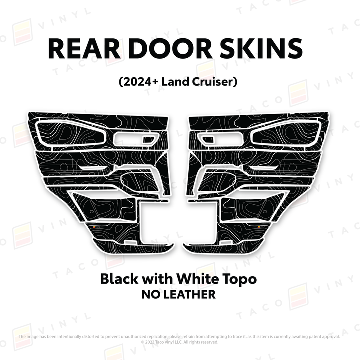 2024+ Land Cruiser 250 Door Skins