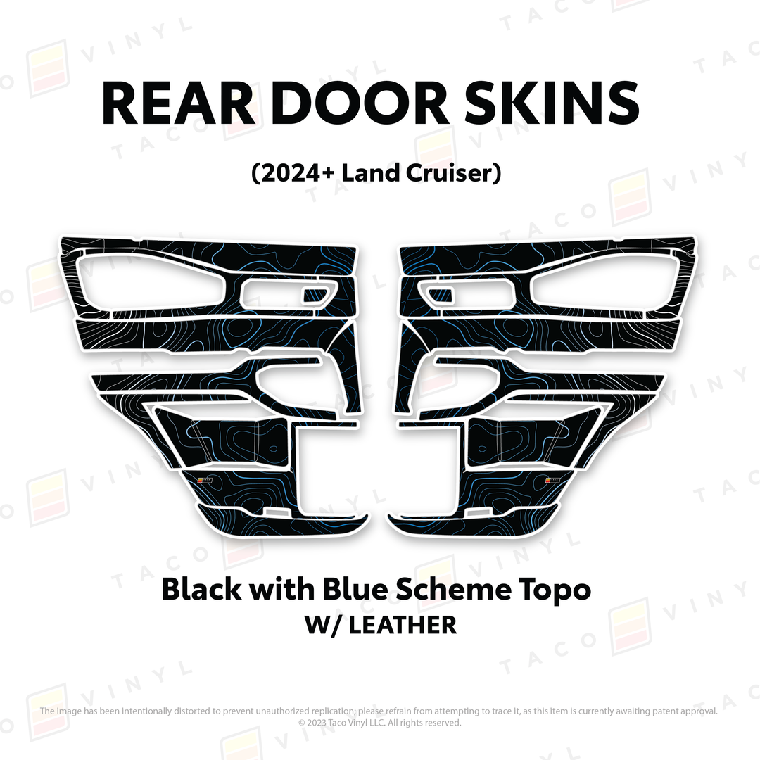 2024+ Land Cruiser 250 Door Skins