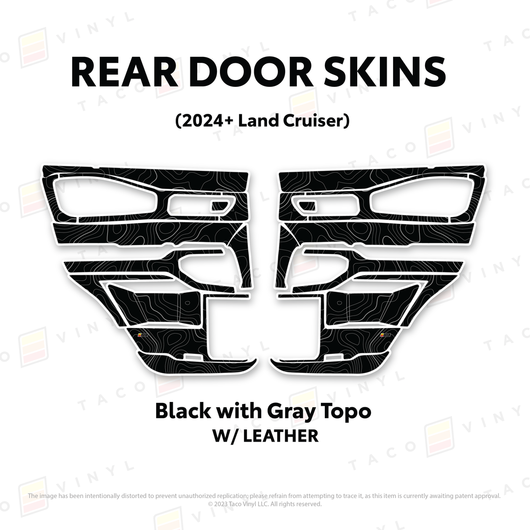 2024+ Land Cruiser 250 Door Skins