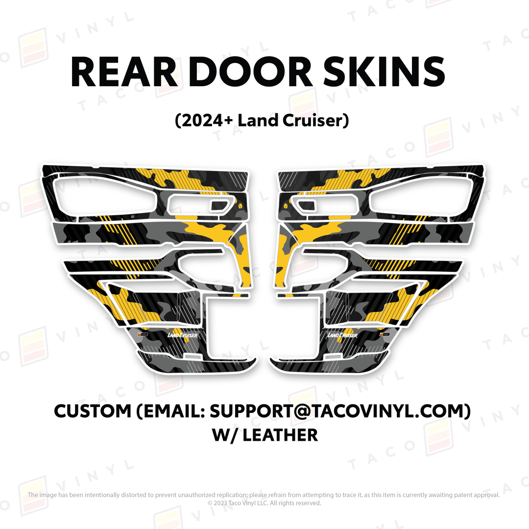 2024+ Land Cruiser 250 Door Skins