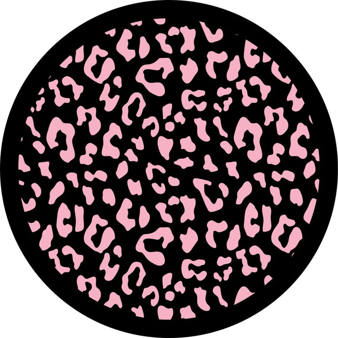 Leopard Print Spare Tire Cover