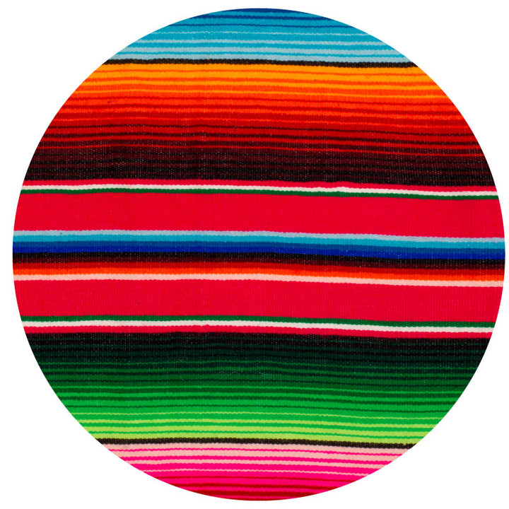 Serape Mexican Blanket Spare Tire Cover Design for Jeep, Bronco, RV, Camper, & More