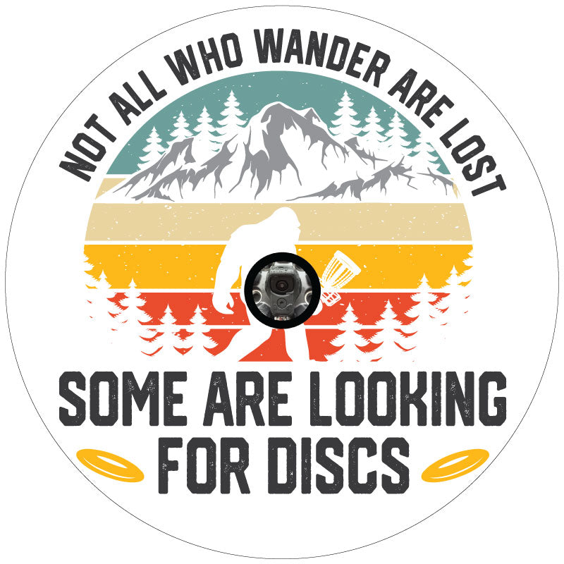 Sasquatch Disc Golf Spare Tire Cover for Jeep, Bronco, RV, etc.