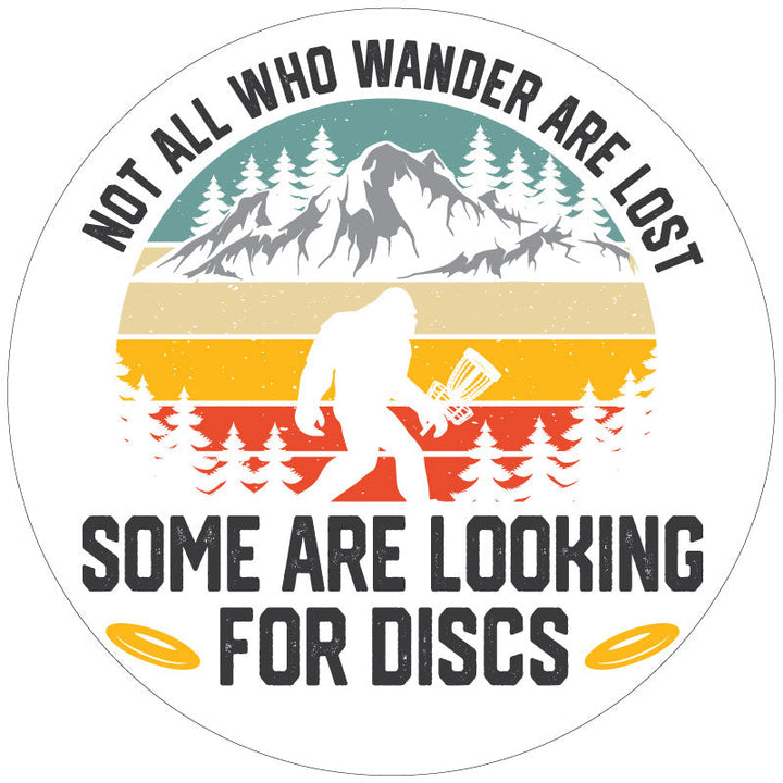 Sasquatch Disc Golf Spare Tire Cover for Jeep, Bronco, RV, etc.