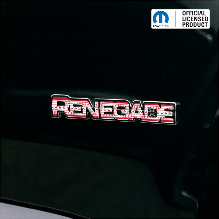 Winter Collection // RENEGADE Door Emblem Overlay Decal Set // Fits 2015 and newer models