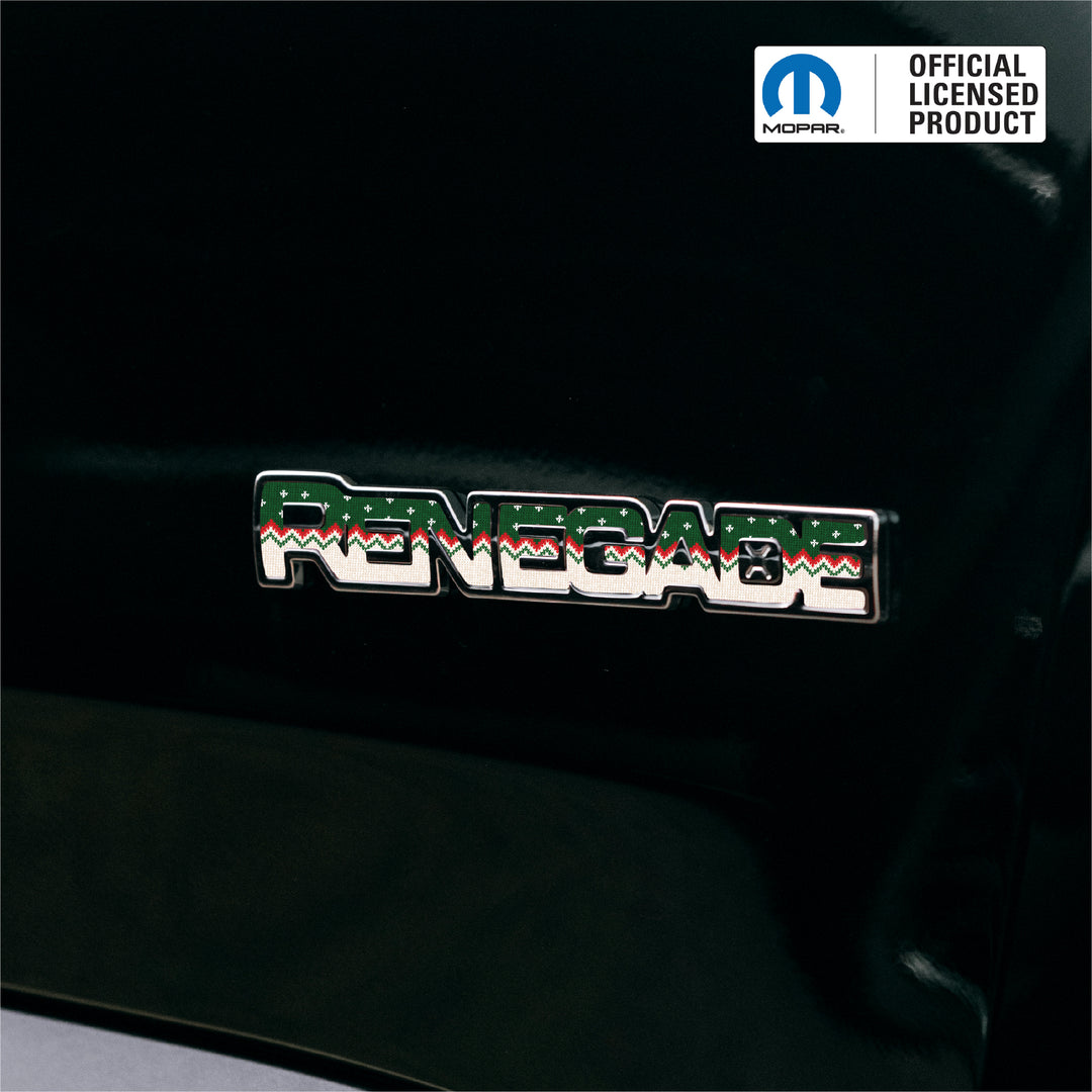 Winter Collection // RENEGADE Door Emblem Overlay Decal Set // Fits 2015 and newer models