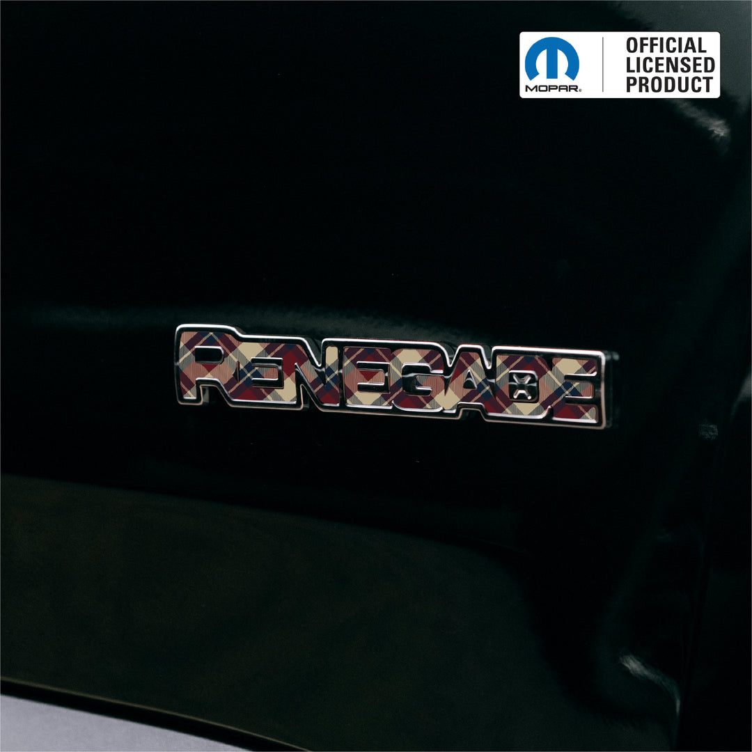 Winter Collection // RENEGADE Door Emblem Overlay Decal Set // Fits 2015 and newer models