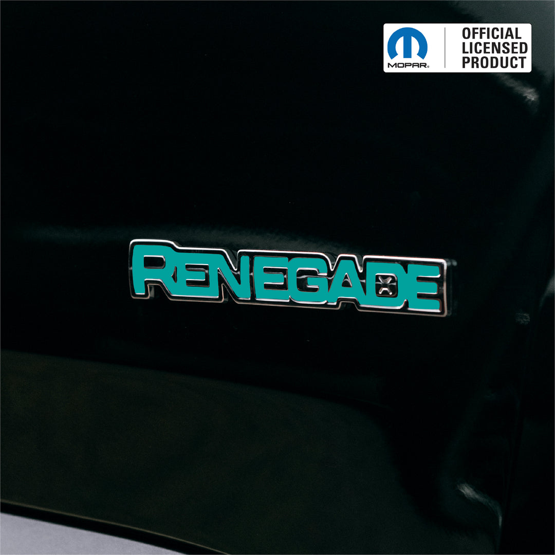 RENEGADE Door Emblem Overlay Decal Set | Fits 2015 and newer models