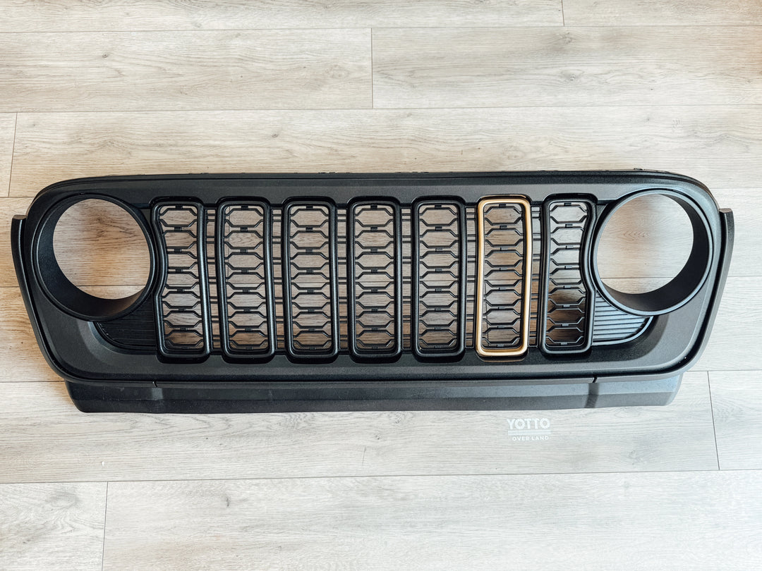 Fully Raptorized 24 Front Grille for 2024 Wrangler JL & Gladiator JT