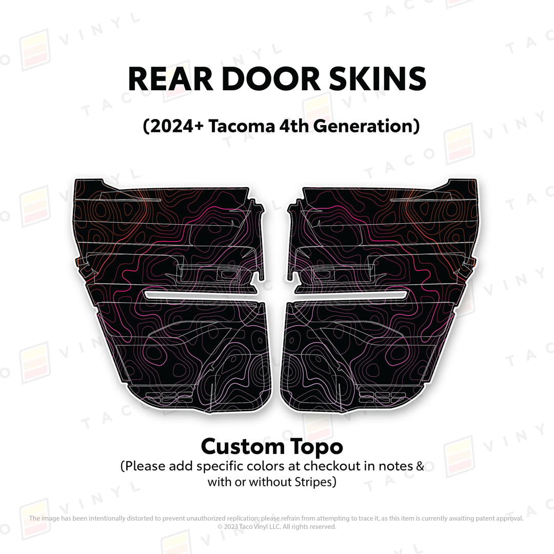 2024+ Tacoma Door Skins