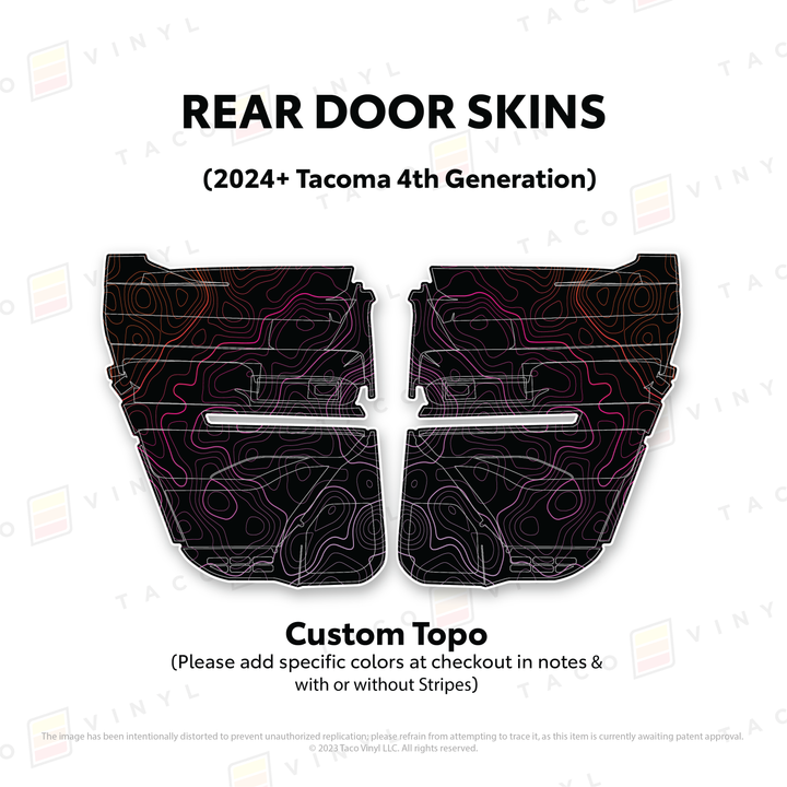 2024+ Tacoma Door Skins