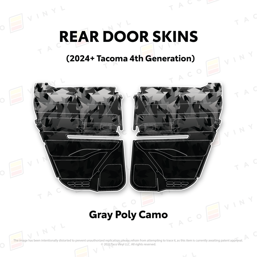 2024+ Tacoma Door Skins