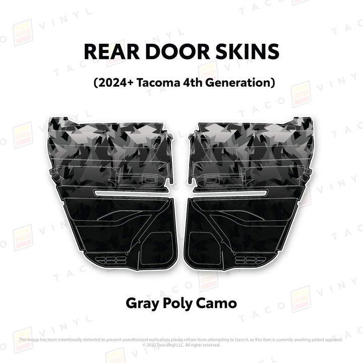 2024+ Tacoma Door Skins